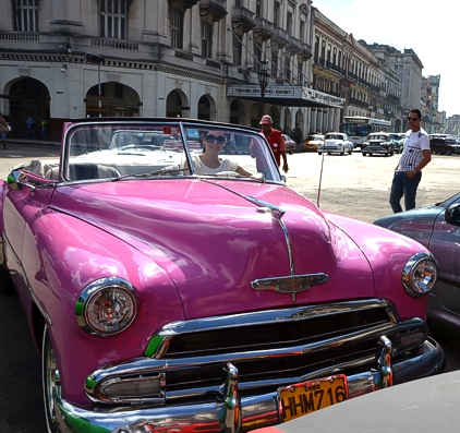 So cruist man stilecht durch Havanna! 