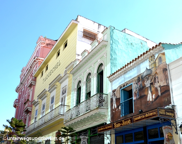 Sehenswürdigkeiten in der Altstadt von Havanna