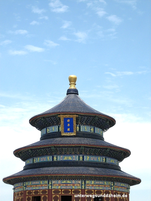 Sehenswürdigkeiten in Peking - Himmelsaltar