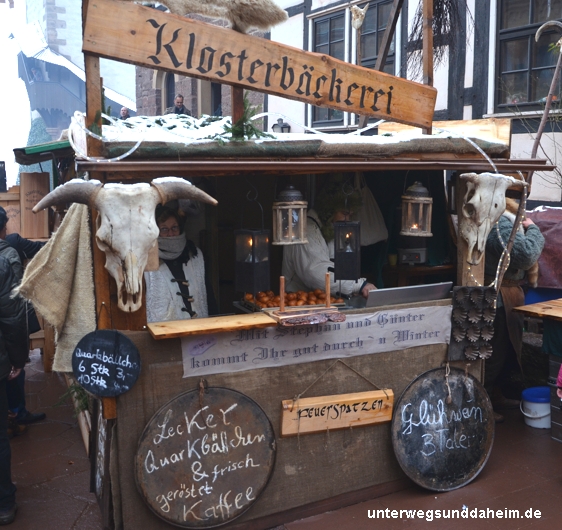 Mittelalterlicher Weihnachtsmarkt auf der Wartburg