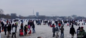 Hamburg im Eis