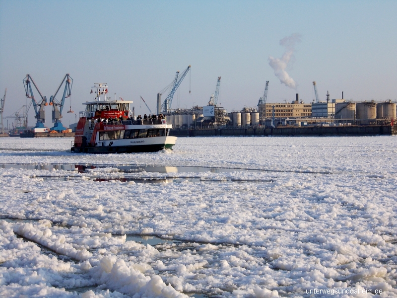 Hamburg im Eis