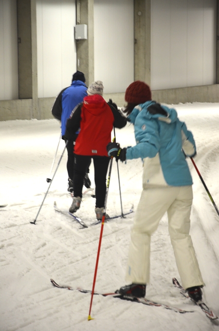 DKB Skisporthalle: Langlaufen Oberhof im Thüringer Wald