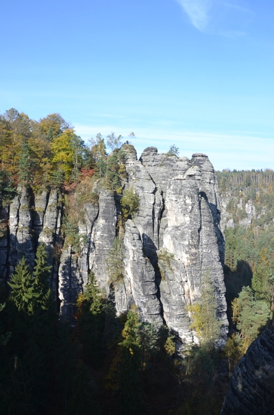 Elbsandsteingebirge in der Sächsischen Schweiz - Bastei