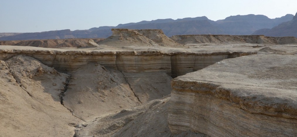 Die Wüste Negev am Toten Meer