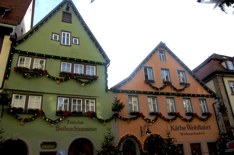 Rothenburg ob der Tauber Reiterlesmarkt Weihnachtsstadt