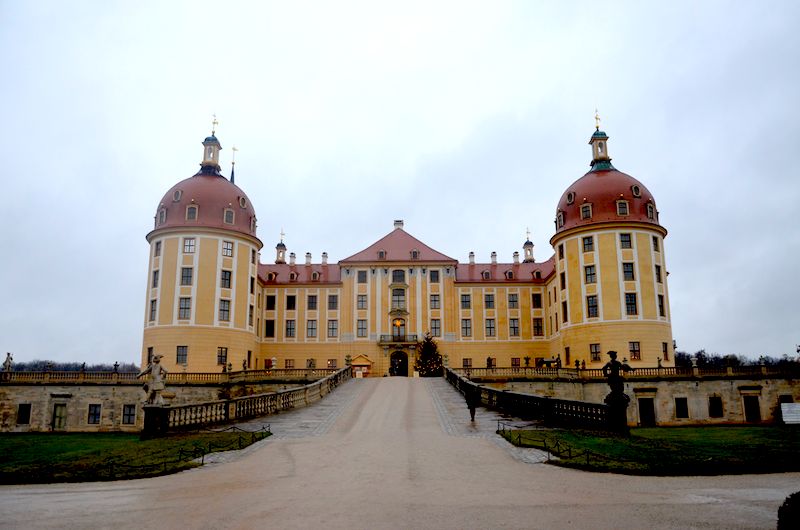 Schloss Moritzburg Dresden - Drehort 3 Haselnüsse für Aschenbrödel