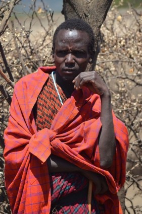 Massai Dorf in der Serengeti