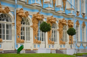St. Petersburg Katharinenpalast und Bernsteinzimmer in Puschkin