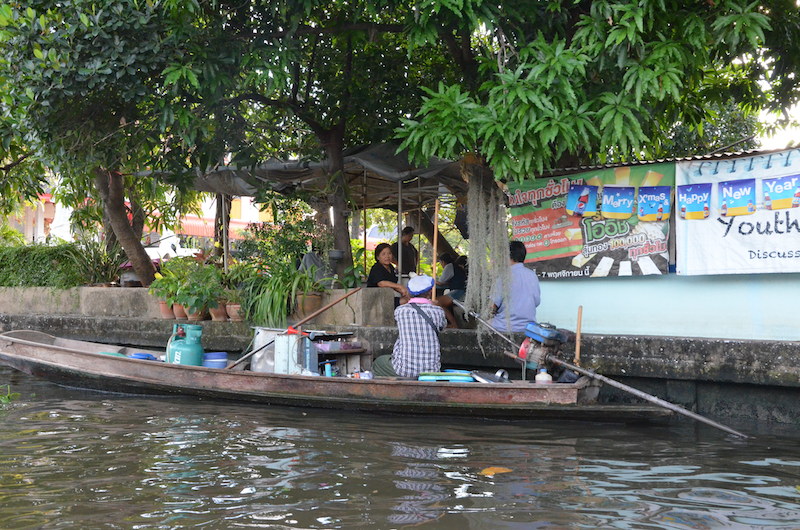 Bootstour durch die Klongs von Thonburi in Bangkok