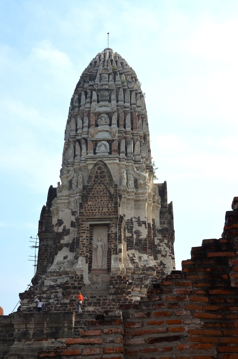 Historical Park Ayutthaya mit dem Rad durch die Ruinen