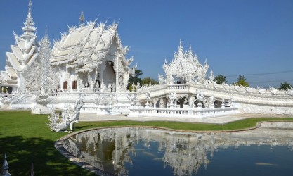 Der Weiße Tempel von Chiang Rai - Wat Rong Khun
