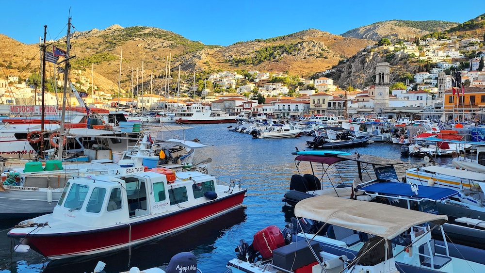 Hydra Hafen